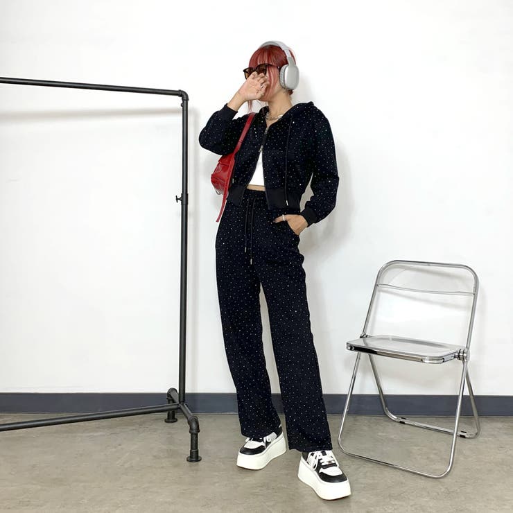 ストーンZIPパーカー・パンツセットアップ | non-hedge  | 詳細画像2 