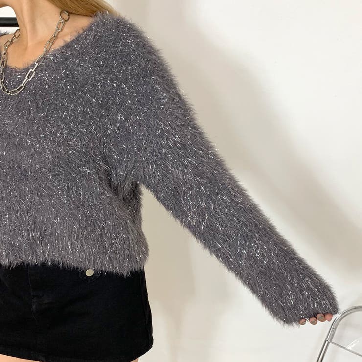 シャギーラメプルオーバー | non-hedge  | 詳細画像9 