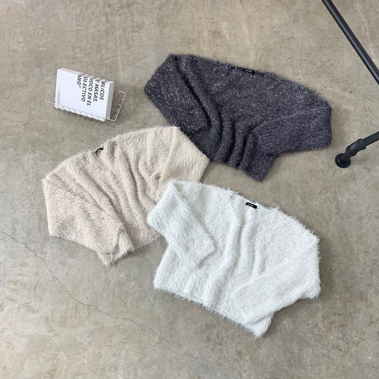 シャギーラメプルオーバー | non-hedge  | 詳細画像17 