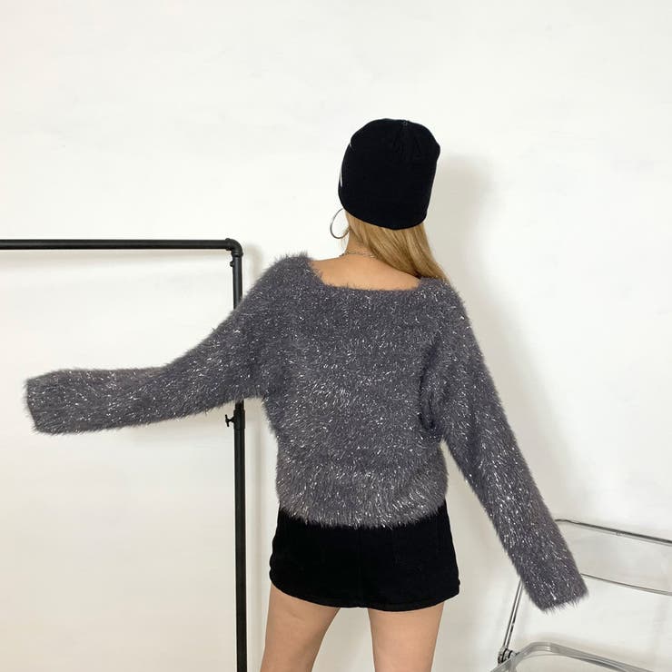 シャギーラメプルオーバー | non-hedge  | 詳細画像4 