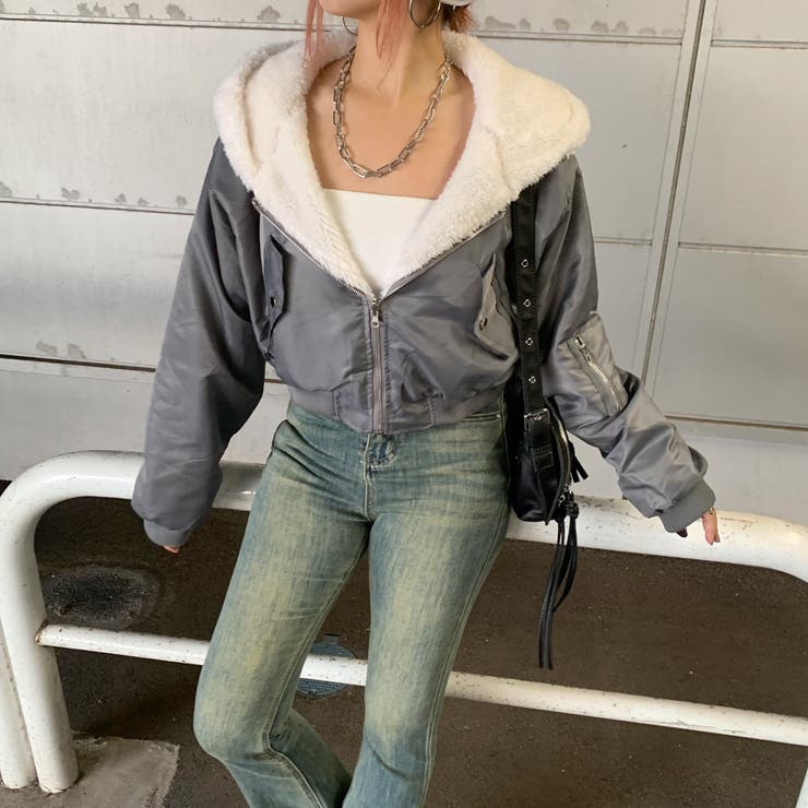 リバーシブルショートMA1 | non-hedge  | 詳細画像1 