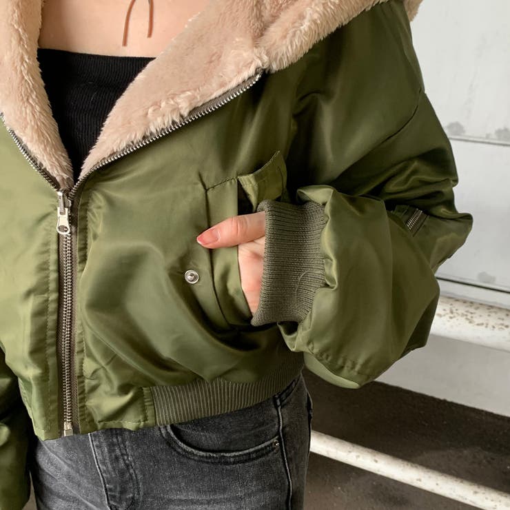 リバーシブルショートMA1 | non-hedge  | 詳細画像23 