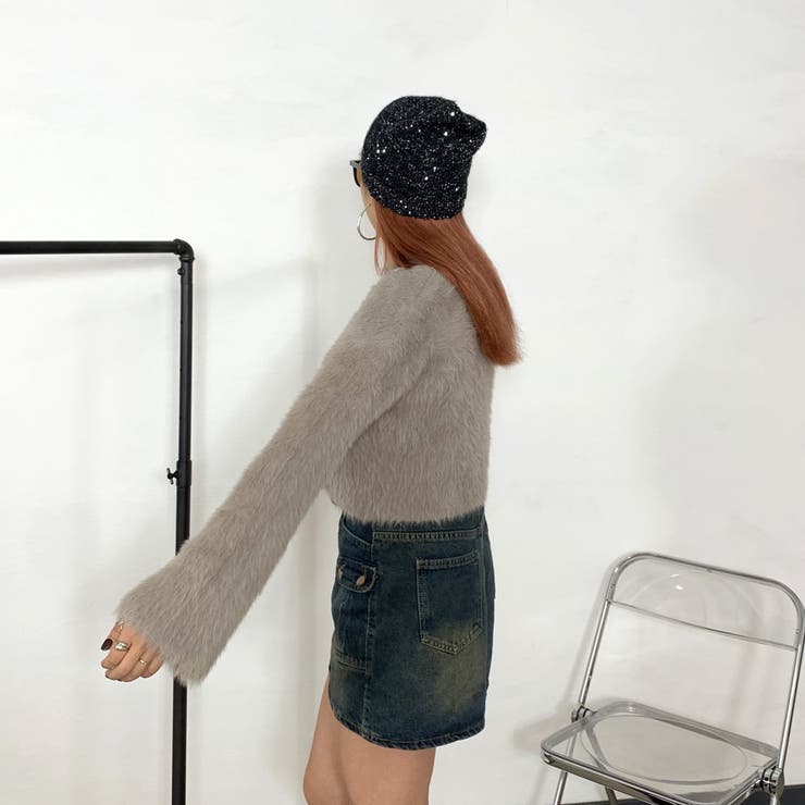 シャギーショートプルオーバー | non-hedge  | 詳細画像13 