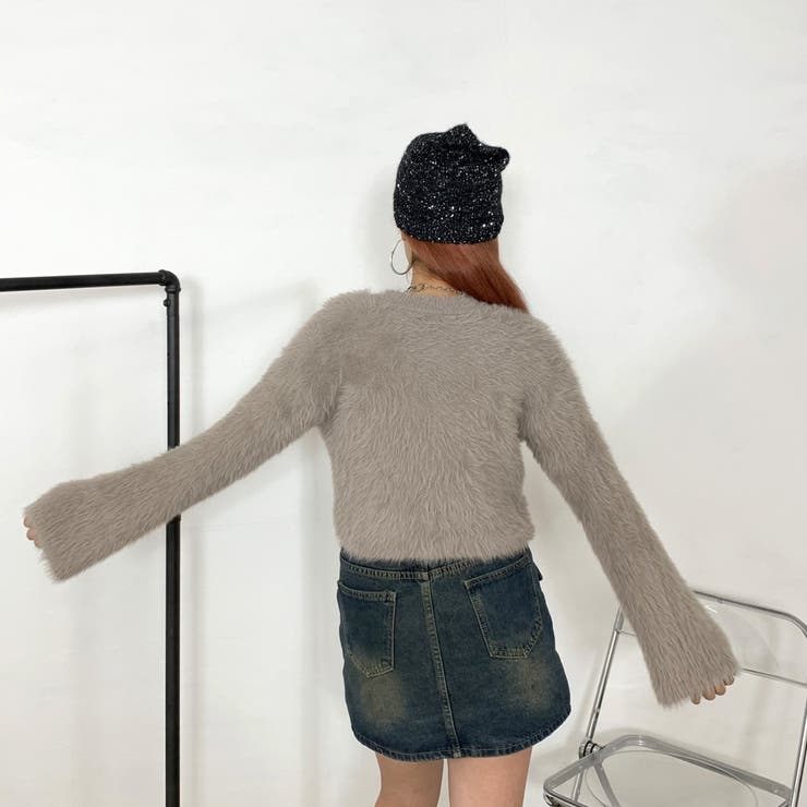 シャギーショートプルオーバー | non-hedge  | 詳細画像14 