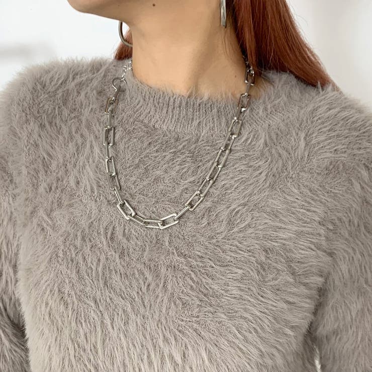 シャギーショートプルオーバー | non-hedge  | 詳細画像16 