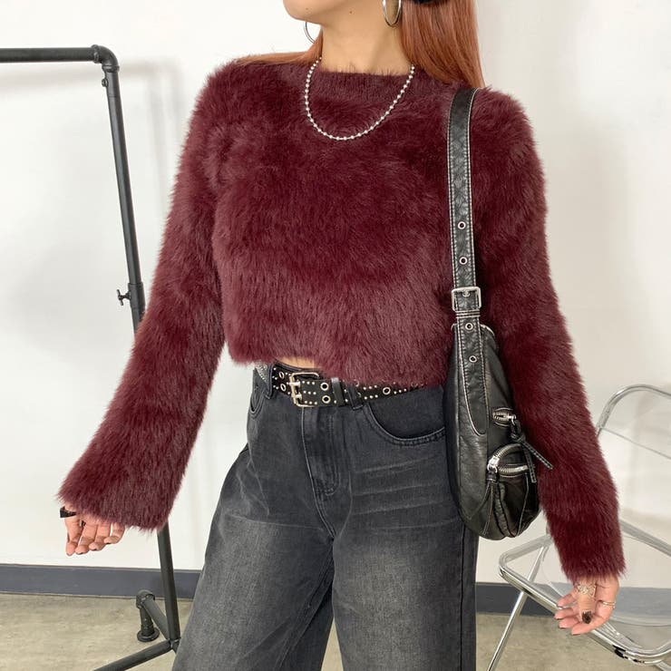 シャギーショートプルオーバー | non-hedge  | 詳細画像4 