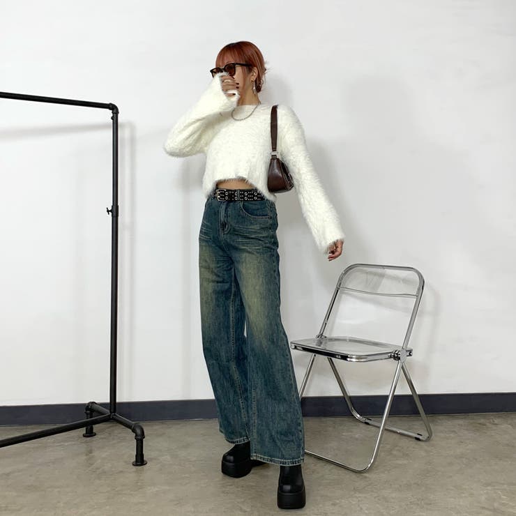 シャギーショートプルオーバー | non-hedge  | 詳細画像5 