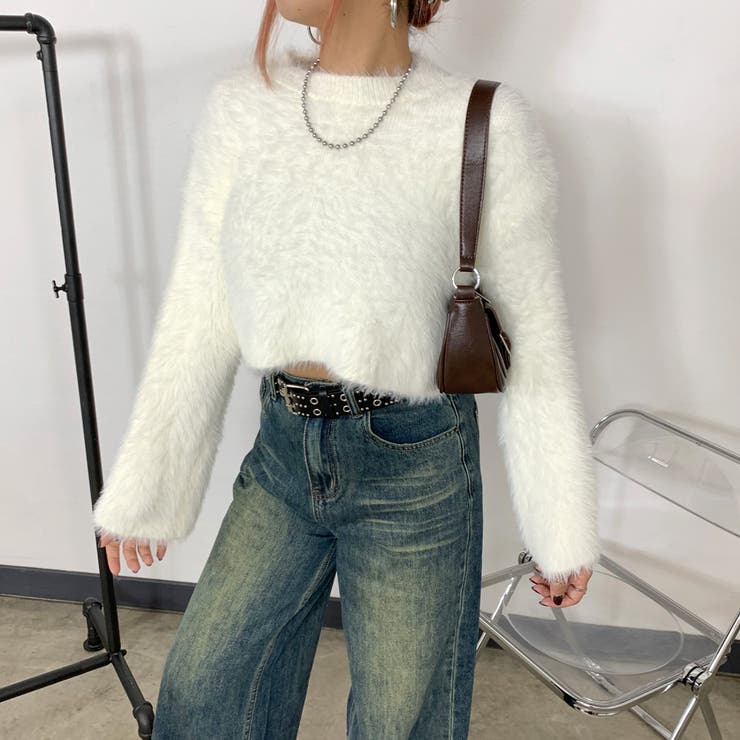 シャギーショートプルオーバー | non-hedge  | 詳細画像7 