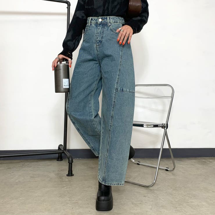 コクーンデニムパンツ | non-hedge  | 詳細画像12 