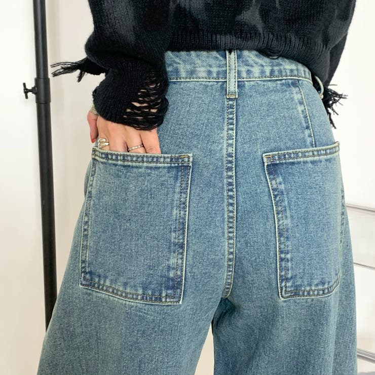 コクーンデニムパンツ | non-hedge  | 詳細画像20 