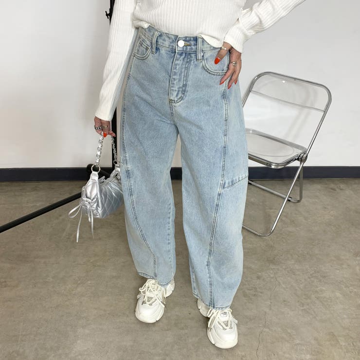 コクーンデニムパンツ | non-hedge  | 詳細画像5 