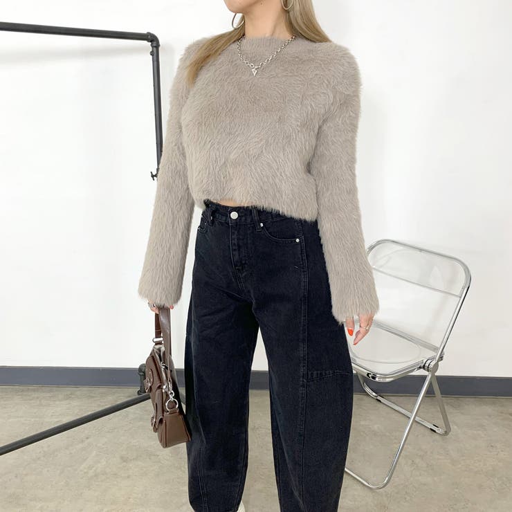 コクーンデニムパンツ | non-hedge  | 詳細画像8 