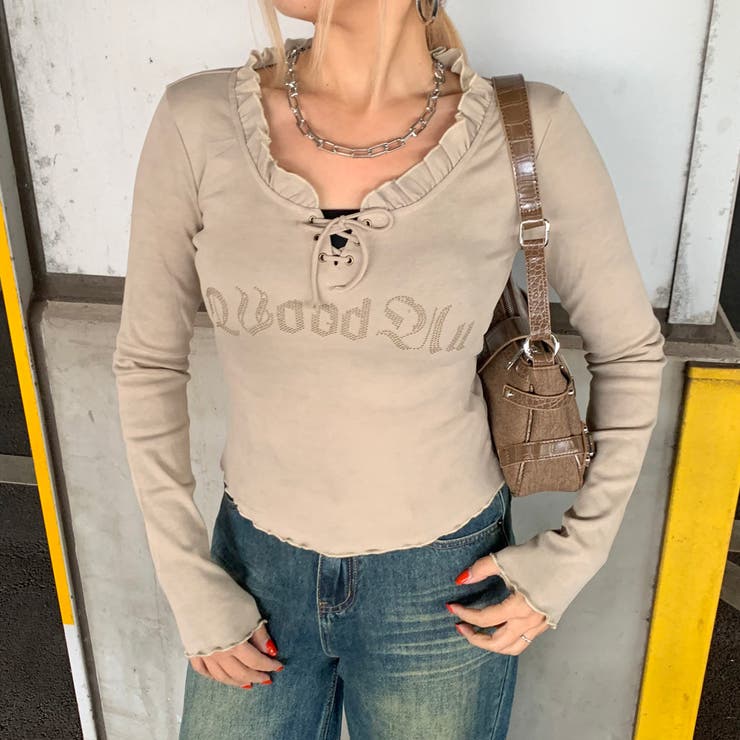 ストーンロゴトップス[品番：NHGW0005328]｜non-hedge （ノンヘッジ