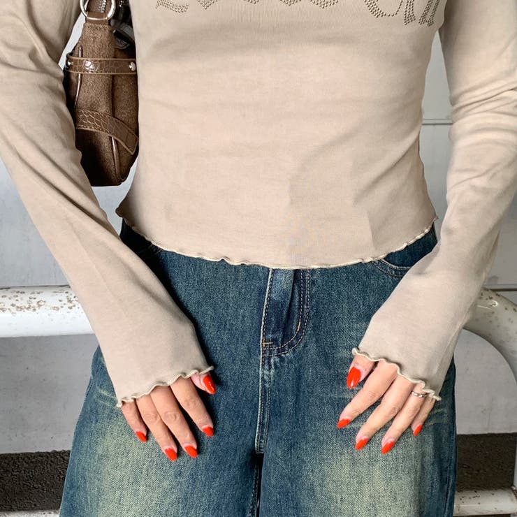 ストーンロゴトップス[品番：NHGW0005328]｜non-hedge （ノンヘッジ