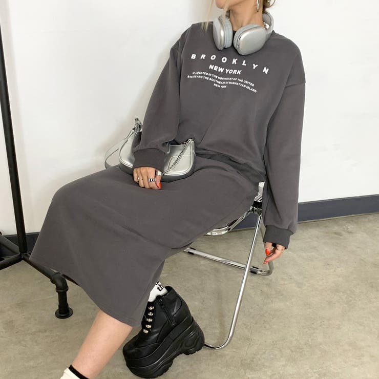 ロゴプルオーバー・スカートセットアップ | non-hedge  | 詳細画像1 