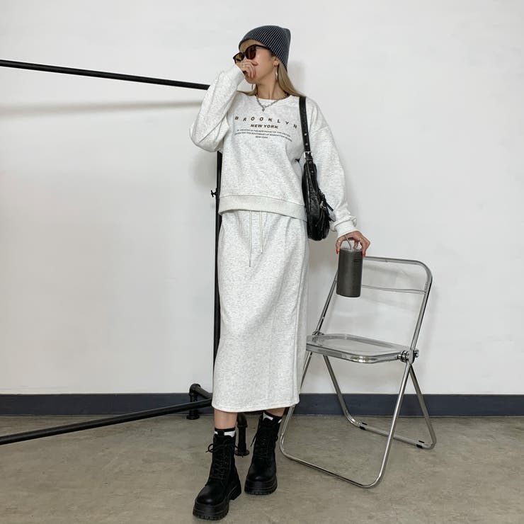 ロゴプルオーバー・スカートセットアップ | non-hedge  | 詳細画像14 