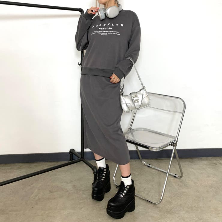 ロゴプルオーバー・スカートセットアップ | non-hedge  | 詳細画像3 