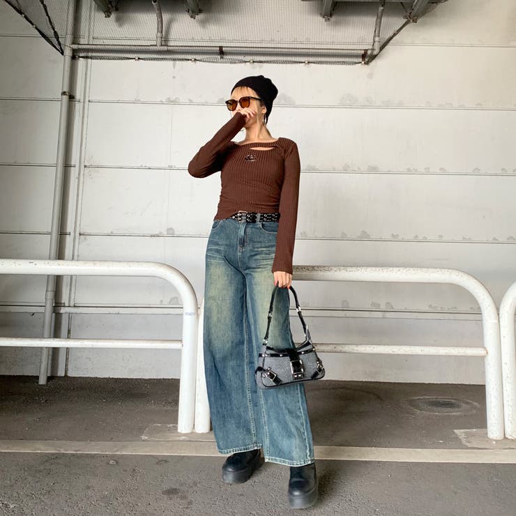 シルバーロゴサイドドロストトップス | non-hedge  | 詳細画像11