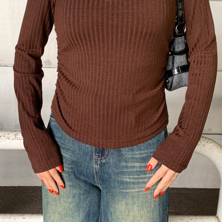 シルバーロゴサイドドロストトップス | non-hedge  | 詳細画像19