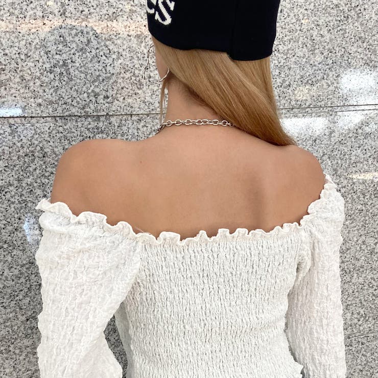 フクレジャガードスピンドルトップス | non-hedge  | 詳細画像12 