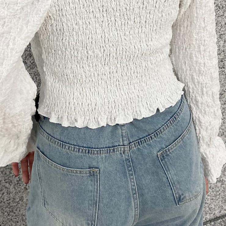 フクレジャガードスピンドルトップス | non-hedge  | 詳細画像16 