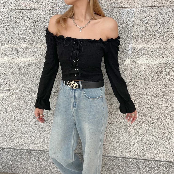 フクレジャガードスピンドルトップス | non-hedge  | 詳細画像22 