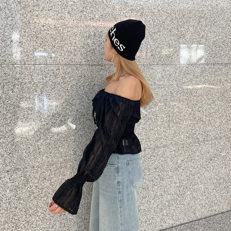 シフォンスクエアトップス | non-hedge  | 詳細画像9 