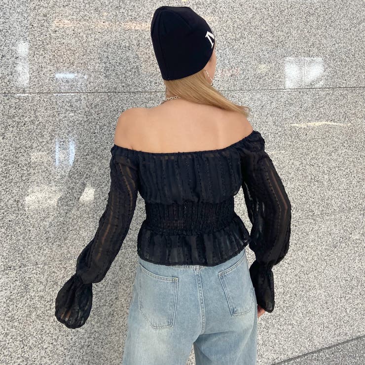 シフォンスクエアトップス | non-hedge  | 詳細画像10 