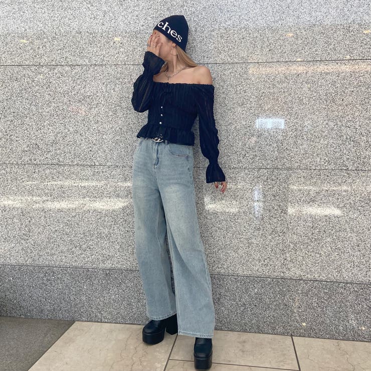 シフォンスクエアトップス | non-hedge  | 詳細画像6 