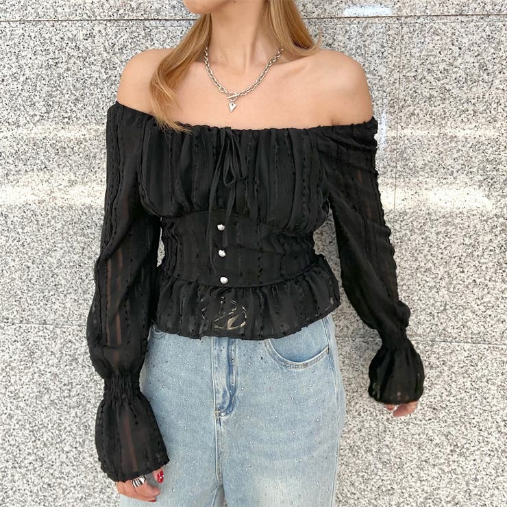 シフォンスクエアトップス | non-hedge  | 詳細画像7 