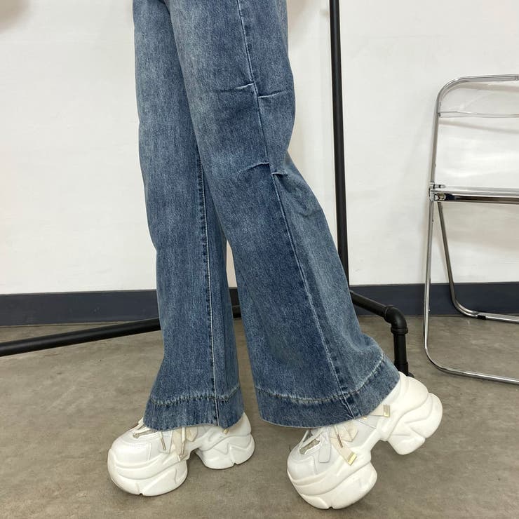 サイドタックデニムパンツ[品番：NHGW0005372]｜non-hedge