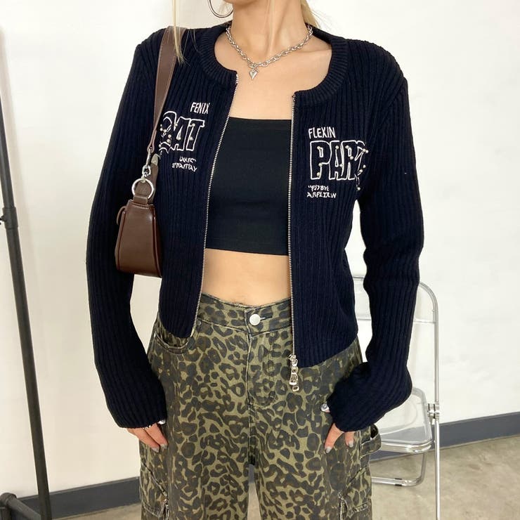 ロゴリブZIPトップス | non-hedge  | 詳細画像11 