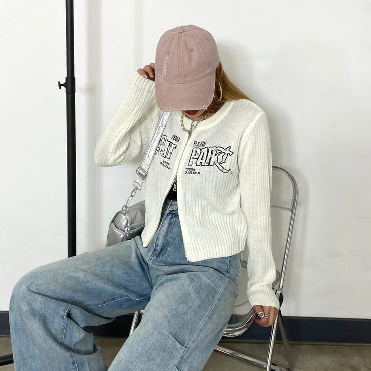 ロゴリブZIPトップス[品番：NHGW0005379]｜non-hedge （ノンヘッジ）の