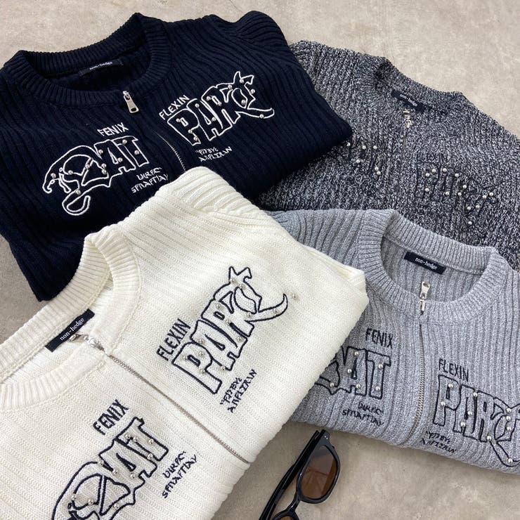 ロゴリブZIPトップス | non-hedge  | 詳細画像31 