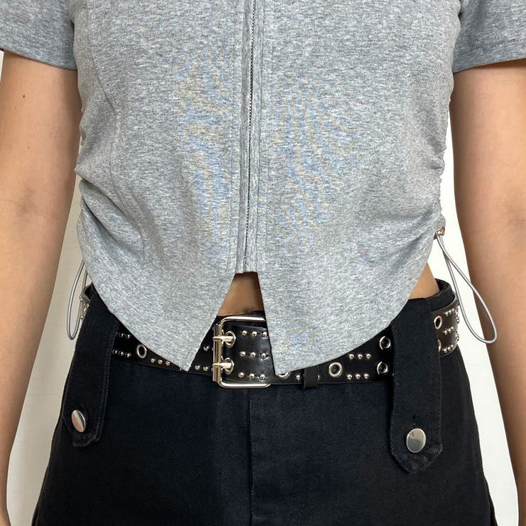 ZIPサイドドロストポロ | non-hedge  | 詳細画像11 