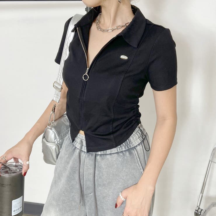 ZIPサイドドロストポロ | non-hedge  | 詳細画像16 