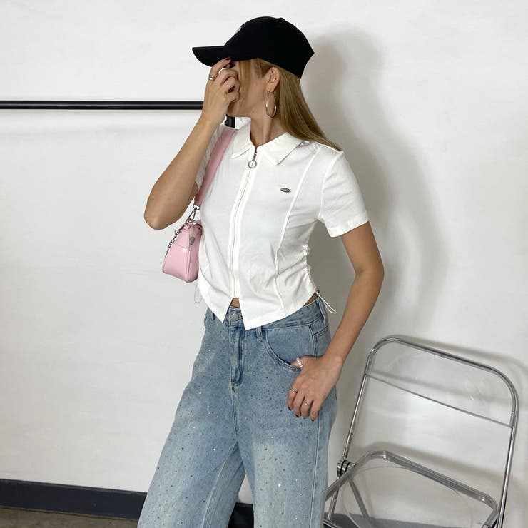 ZIPサイドドロストポロ | non-hedge  | 詳細画像19 