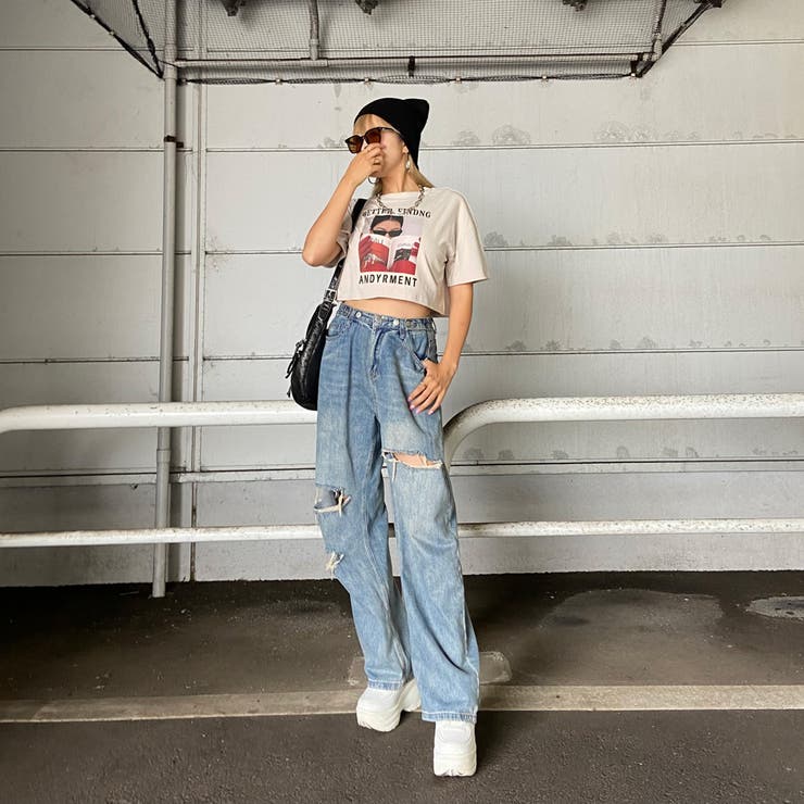 転写ショートTシャツ | non-hedge  | 詳細画像23 