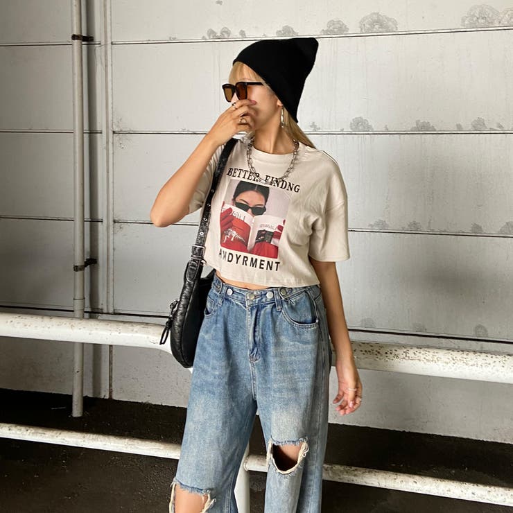 転写ショートTシャツ | non-hedge  | 詳細画像24 