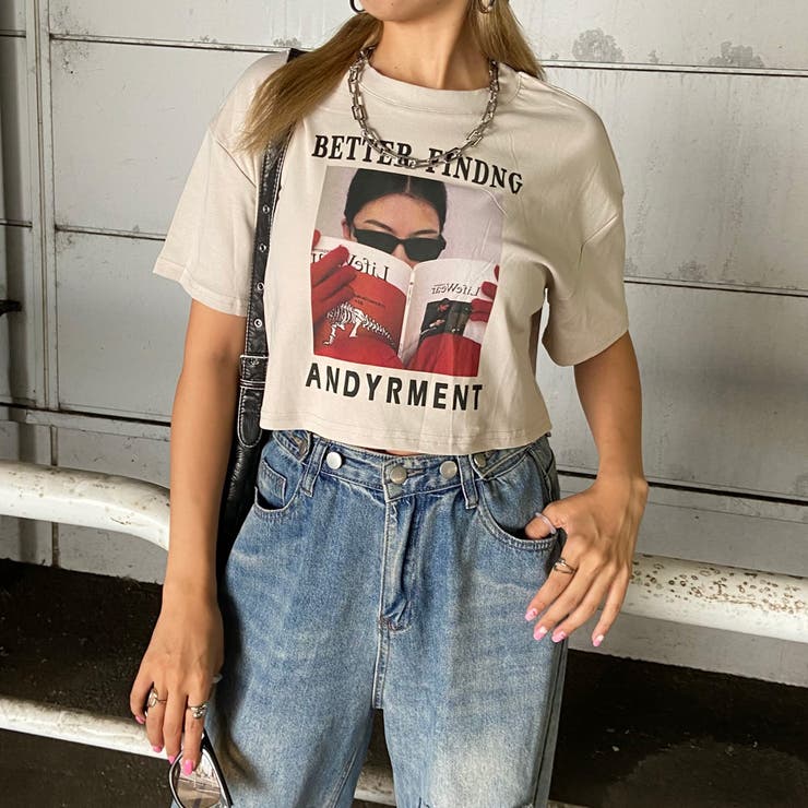 転写ショートTシャツ | non-hedge  | 詳細画像25 