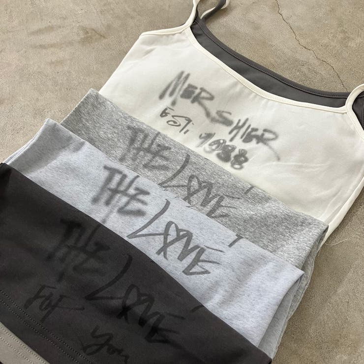 アンサンブル風ロゴタンクトップ | non-hedge  | 詳細画像24 