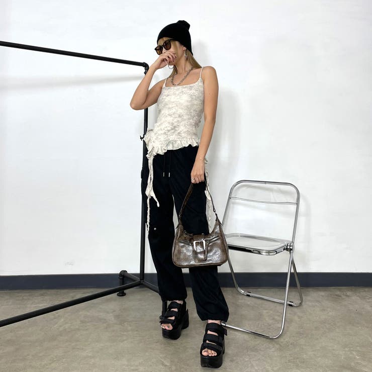 ストーンロゴアシメトップス | non-hedge  | 詳細画像1 