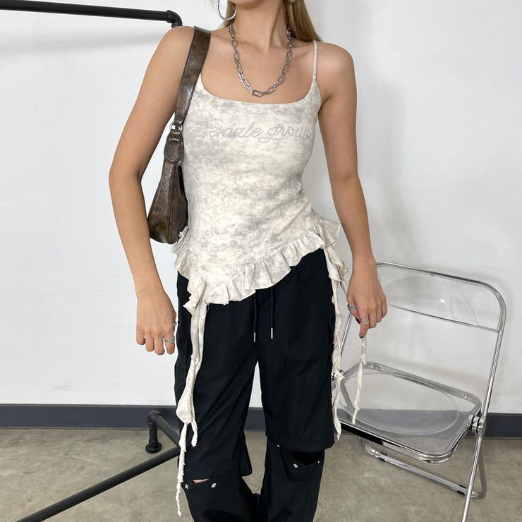 ストーンロゴアシメトップス | non-hedge  | 詳細画像4 