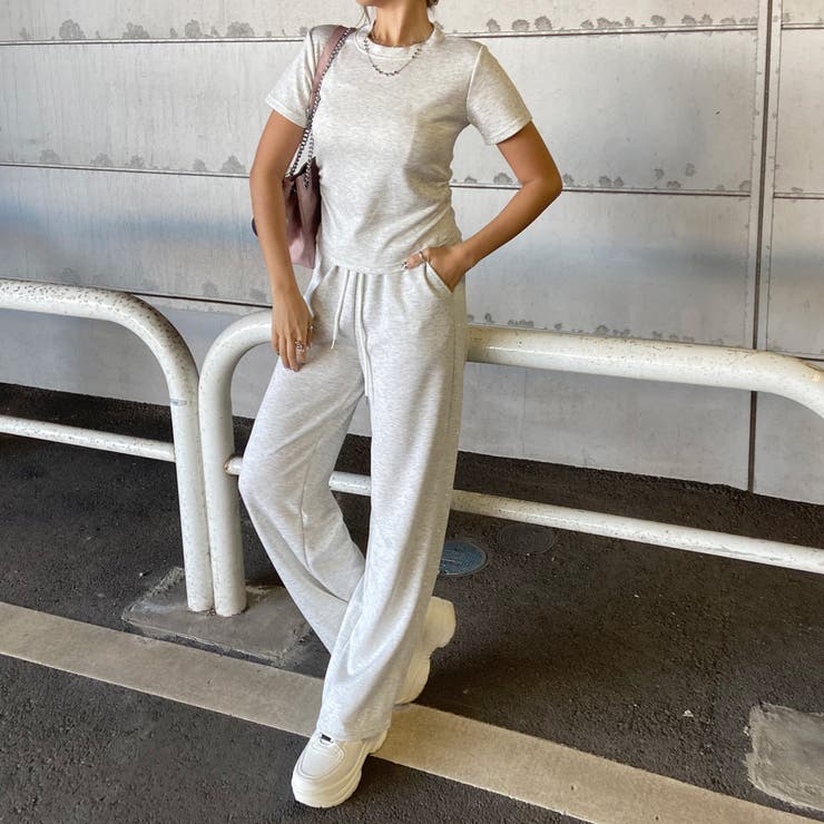 オートミール | ストーンTEE・パンツセットアップ | non-hedge 