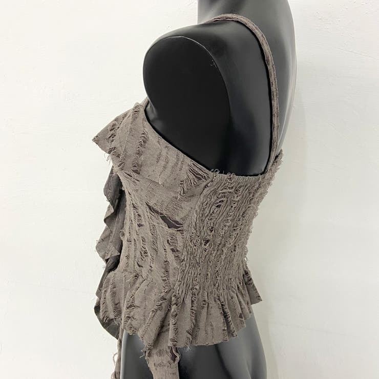 ダメージフリルアシメキャミソール | non-hedge  | 詳細画像20 