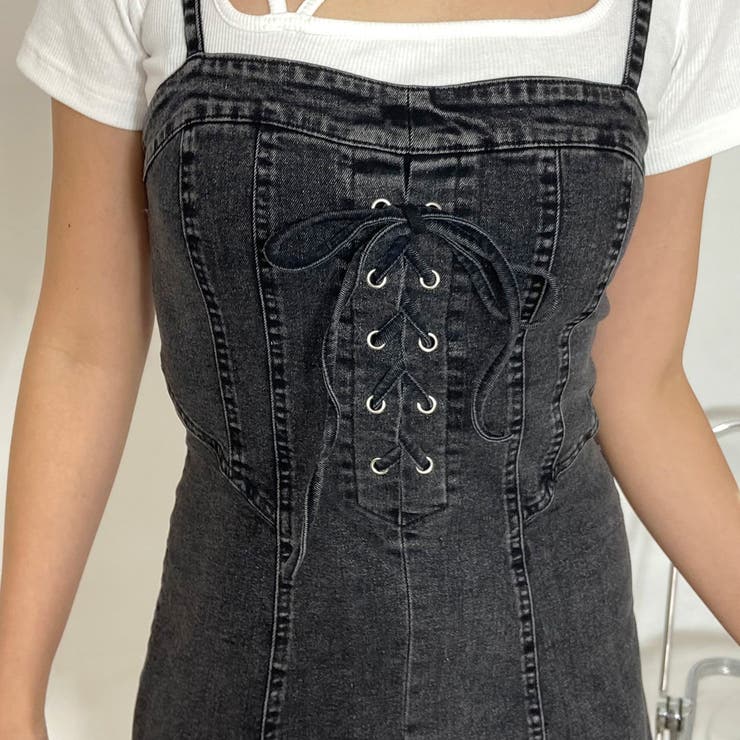 デニムスピンドルキャミワンピース | non-hedge  | 詳細画像9 