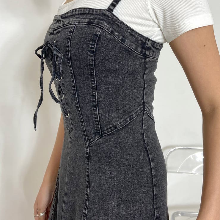 デニムスピンドルキャミワンピース | non-hedge  | 詳細画像10 