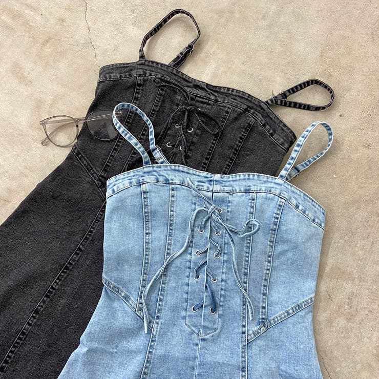 デニムスピンドルキャミワンピース | non-hedge  | 詳細画像21 