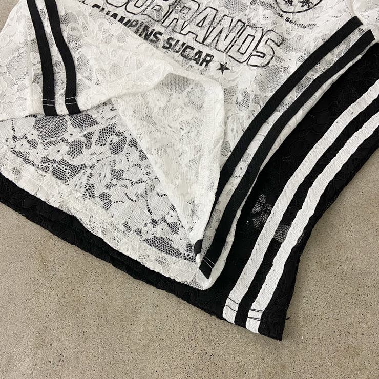 レースロゴショートTシャツ | non-hedge  | 詳細画像28 