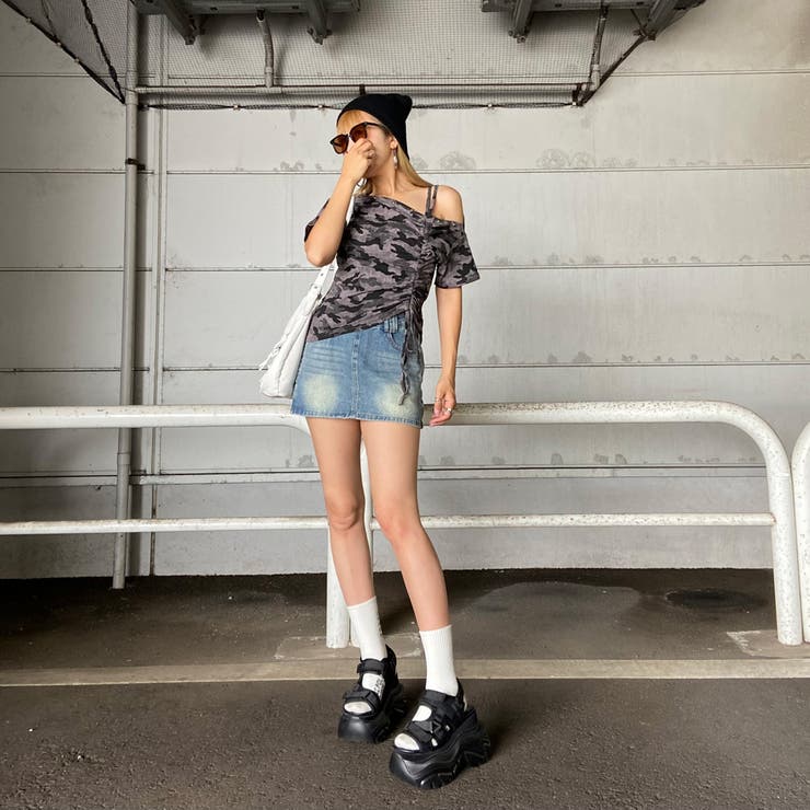 リベットワンショルダートップス | non-hedge  | 詳細画像15 